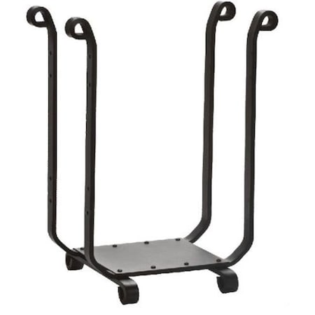 Dagan Dagan 5809 Wrought Iron Log Rack; Black 5809